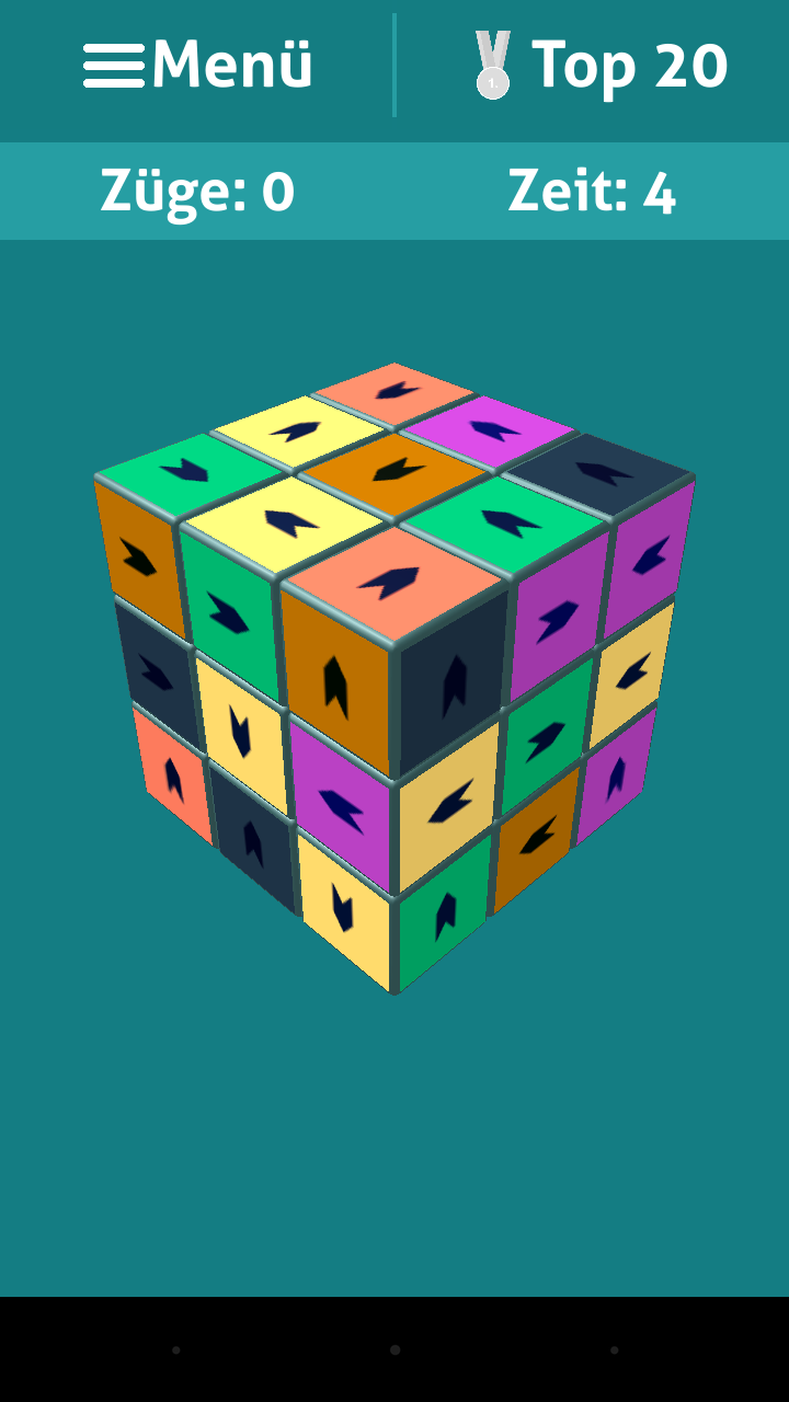 Twisted Cube 3x3x3 Würfel
